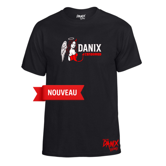 Tshirt Mi-Ange Mi-Diablesse by Danix Censored